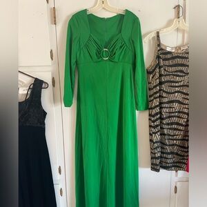Vintage green dress